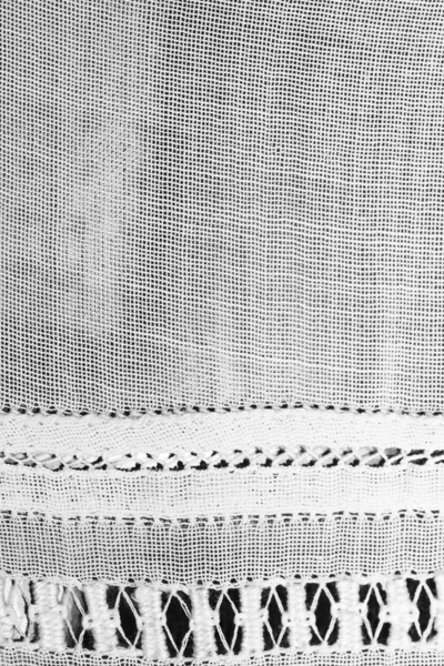 Текстура скатерти с вязанием — стоковое фото