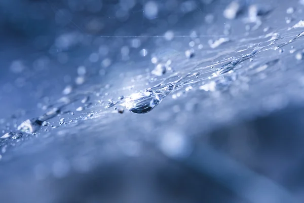 Abstrakte Komposition mit Wassertropfen in natürlichen Farben — Stockfoto