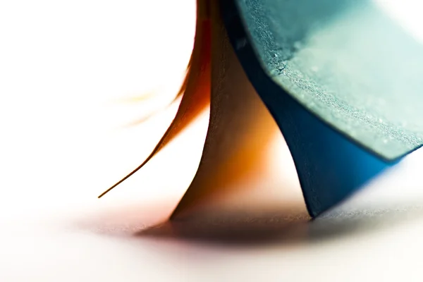Kleurrijke abstracte compositie met papier — Stockfoto