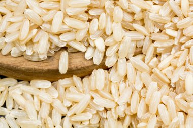 Çeltik pirinç ve fasulye doku