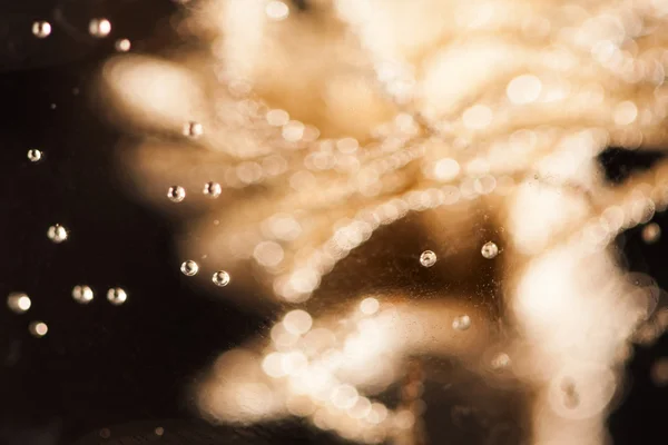 Abstrakt med bubblor och ljus — Stockfoto