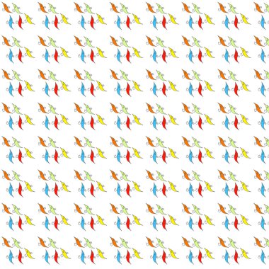 çocukça dekoratif desen