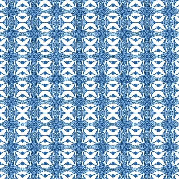 Abstraktes Muster mit blauem Hintergrund — Stockfoto
