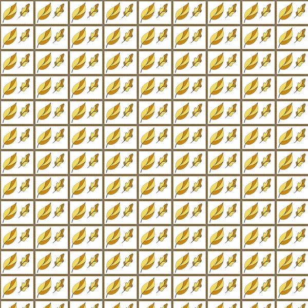 süs yaprakları desen