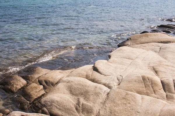 Dettagli di acqua e rocce — Foto Stock