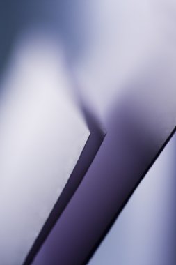 Mavi kağıdın soyut arkaplanı