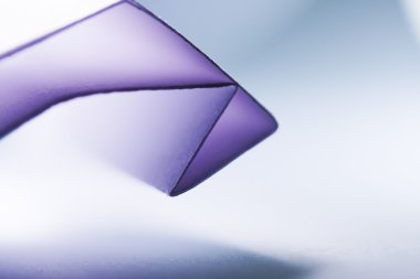 Mavi kağıdın soyut arkaplanı