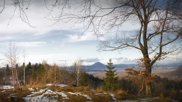 Bergslandskap på hösten — Stockfoto