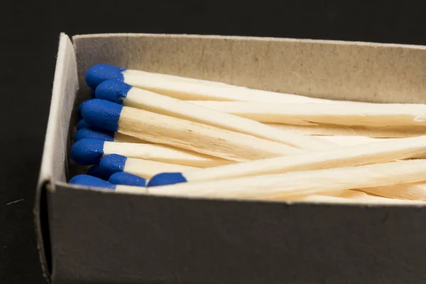 Unused matches in the box — Stock Photo, Image