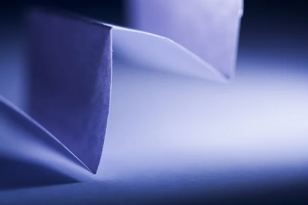 Blå pappersstruktur — Stockfoto
