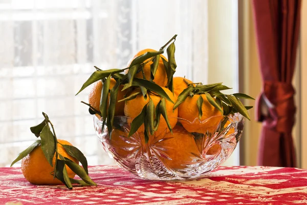 Fresh tangerines — Stock Photo, Image