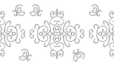 benzersiz, soyut desen. benzersiz çizim ve eskiz ile yapılan