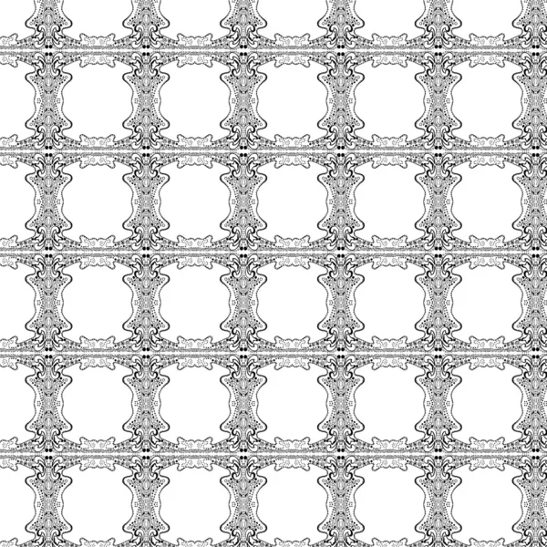 Unique, abstract pattern. Made with unique drawings and sketches — Stock Photo, Image