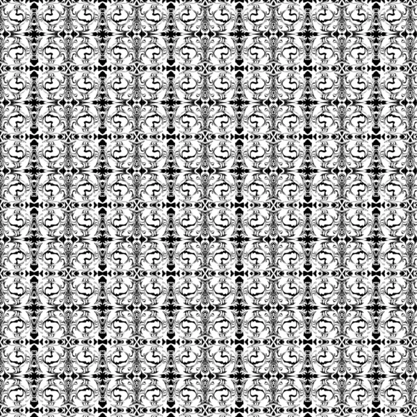 Unique, abstract pattern. Made with unique drawings and sketches — Stock Photo, Image