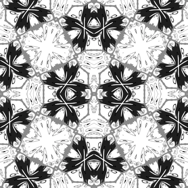 Unique, abstract pattern. Made with unique drawings and sketches — Stock Photo, Image