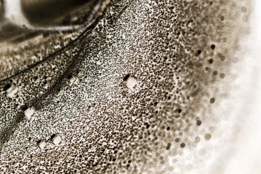 baloncuklar, çizgiler ve ışık soyut sualtı kompozisyonu