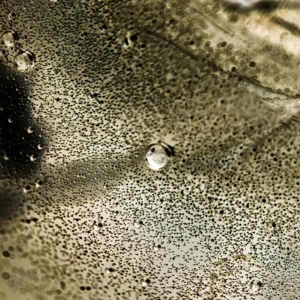 Abstraktní podvodní složení s bubliny, spojnicemi a světla — Stock fotografie