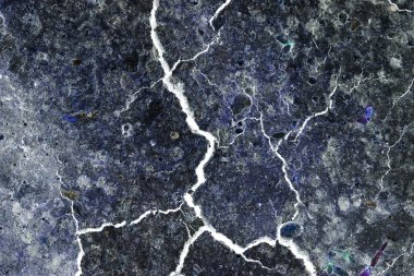 kırık toprak ve ters renkler soyut kompozisyonu