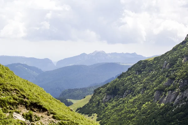 Romanya 'daki Güney Karpatlar' ın bir parçası olan Bucegi Dağları 'ndan manzara — Stok fotoğraf