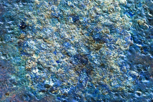 Composición abstracta con textura metálica con óxido para fondos - colores invertidos — Foto de Stock