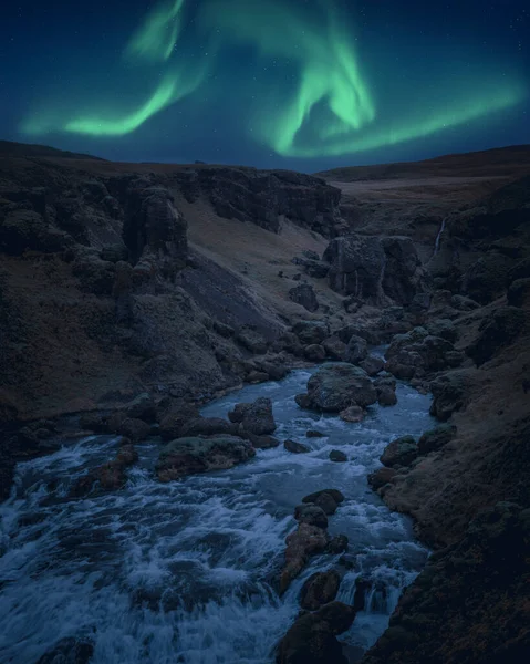 Aurora Norhern Lights Iceland — Stock Photo, Image