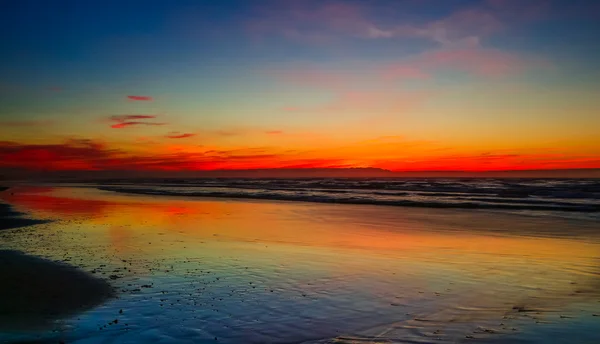 Zonsondergang Rechtenvrije Stockafbeeldingen