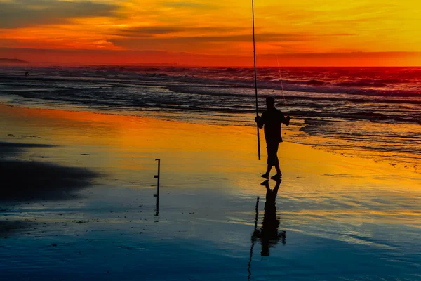 磯釣り — ストック写真