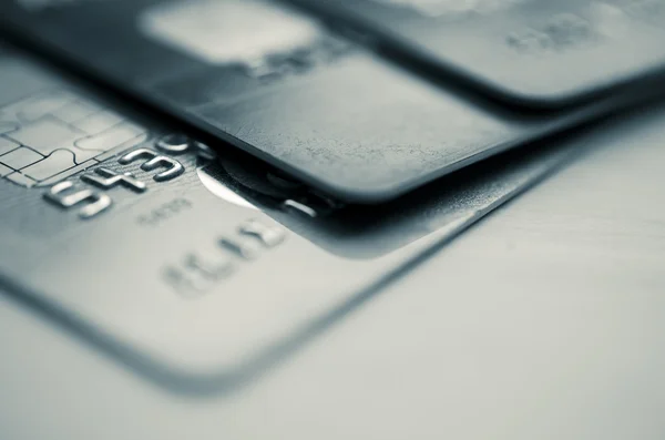Credit card macro — Stock Photo, Image