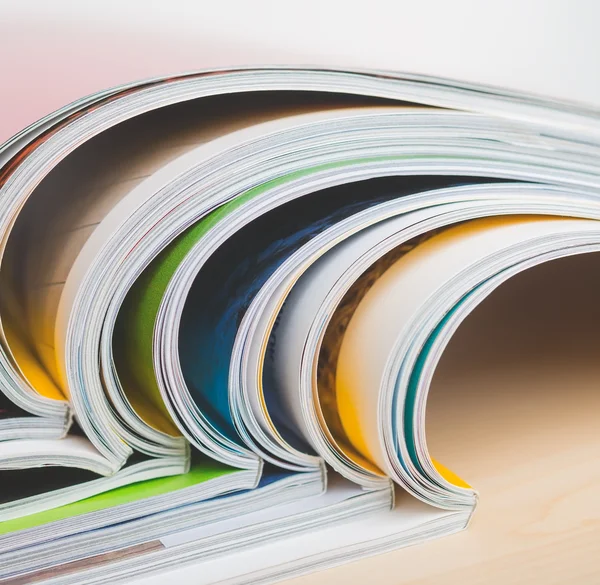 Colorful magazines — Stock Photo, Image