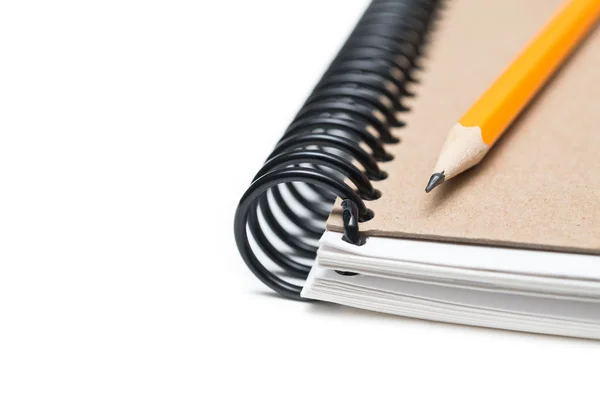 ノートと鉛筆σημειωματάριο και μολύβι — ストック写真
