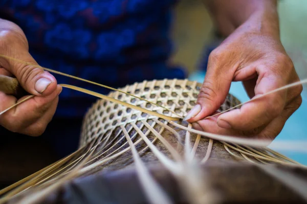 Basket working — Stock Photo, Image