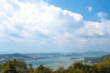 songkhla kenti dang dağın tepesinde