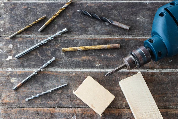 Tools Drill Gimlet Drill Bits — Stock Photo, Image