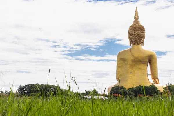 Ang Thong Thailand Jun29 2019 Biggest Sitting Buddha Image Thailand — Stok fotoğraf