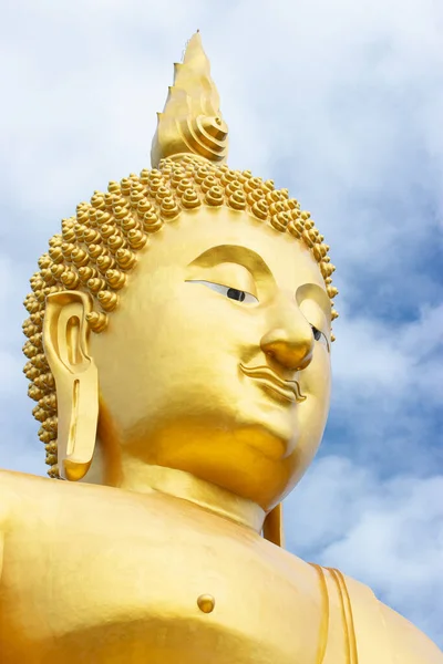 Ang Thong Tailandia Junio 2019 Imagen Buda Sentada Más Grande —  Fotos de Stock