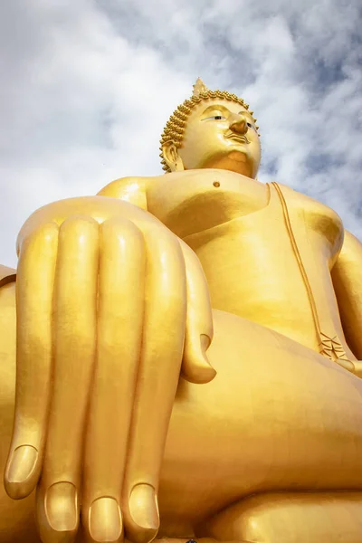 Ang Thong Thailand Jun29 2019 Biggest Sitting Buddha Image Thailand — Stockfoto