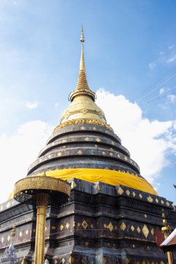 Wat Phra 'daki Pagoda Lampang Luang, Tayland.