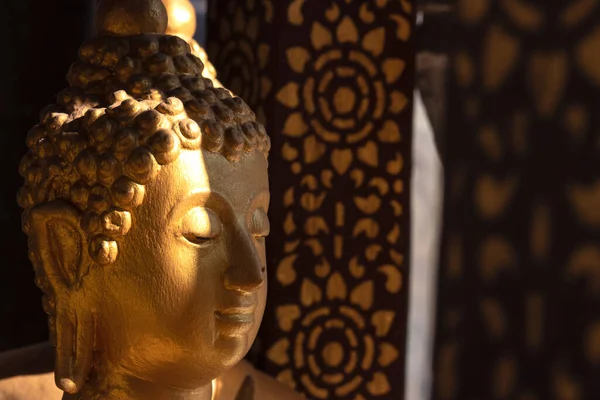 Goldener Buddha Wat Phra Lampang Luang Der Provinz Lampang Thailand — Stockfoto