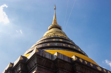 Wat Phra 'daki Pagoda Lampang Luang, Tayland.