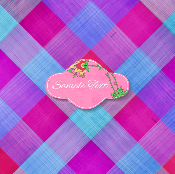 Разноцветная квадратная текстура ткани
