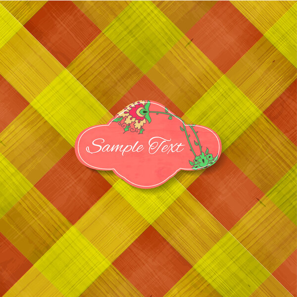 Разноцветная квадратная текстура ткани
