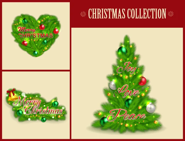 Collection de Noël — Image vectorielle