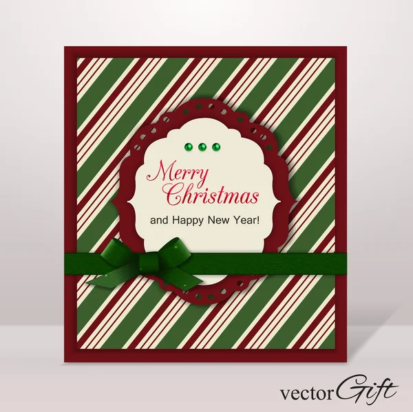 Kerstkaart — Stockvector