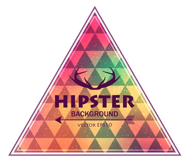 Fundo Hipster para o seu design retro —  Vetores de Stock