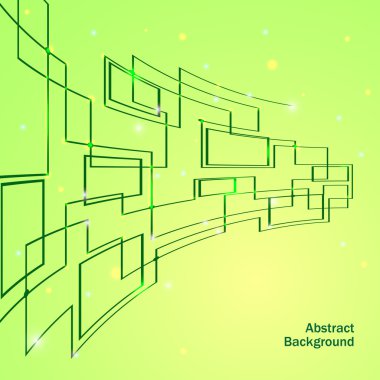 yeşil parlayan arka plan.