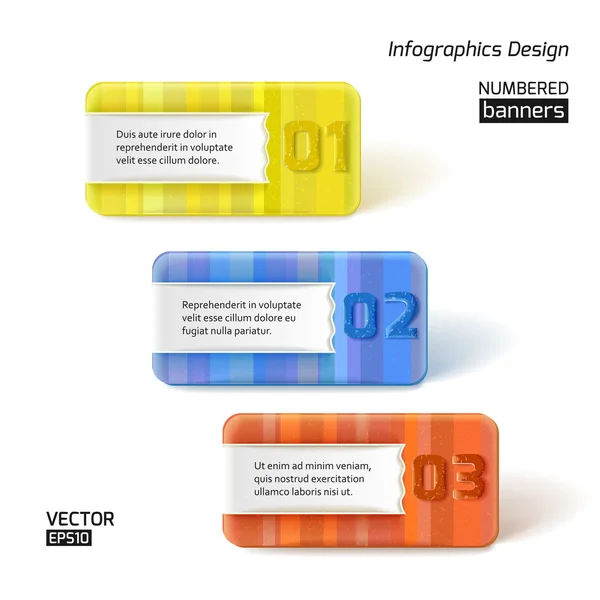 Infographics webdesign. — Stockvector