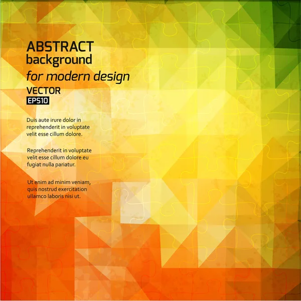 Abstracte geometrische achtergrond. — Stockvector