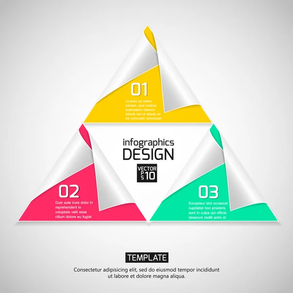 Infographics webdesign. — Stockvector