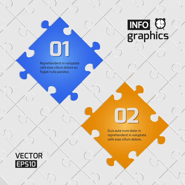Infografik Webdesign. — Stockvektor