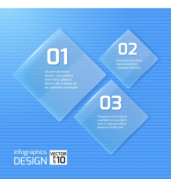 Infographics webbdesign. — Stock vektor